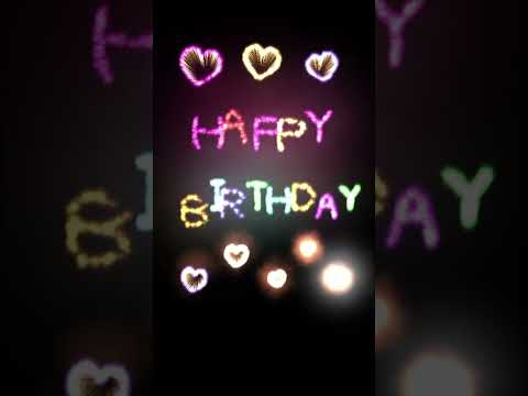 Fireworks Show happy birthday