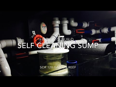 How to build a SELF CLEANING SUMP for your Reef Tank!!!