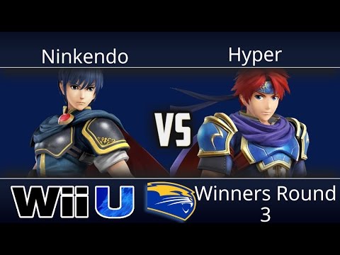 Smash @ Hooch - Ninkendo (Marth) vs Hyper (Roy) - Smash 4 Winners Round 3