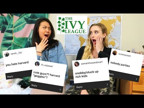 IVY LEAGUE ASSUMPTIONS ft. Katie Tracy | Harvard and Cornell Video