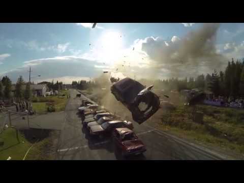 Grazy Drivers Stunt Show Seinäjoen vauhtiajot 2013