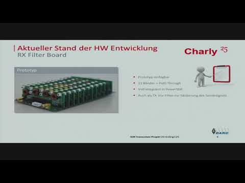 Münchner Amateurfunktagung 2018 - RedPitaya SDR Tranceiver Konzept und Realisierung