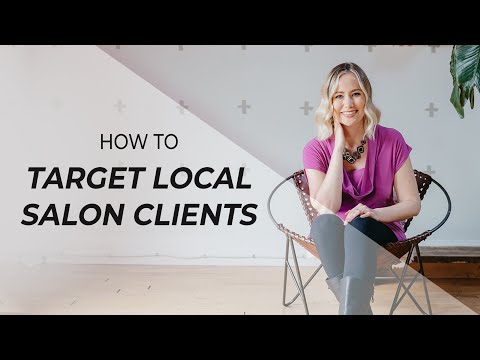 How to target salon clients locally