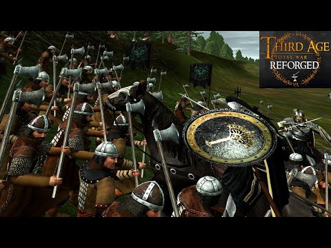 FANGORN FOREST, THE GREAT NORTHMEN AMBUSH (Siege Battle) - Third Age: Total War (Reforged)