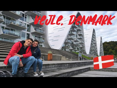 Vejle, Denmark 🇩🇰 - October 2023 4k, BartKasTravels🌎