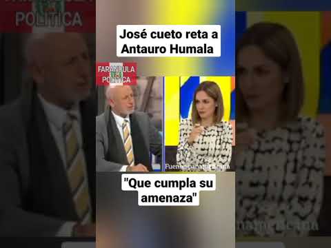José cueto reta a Antauro Humala