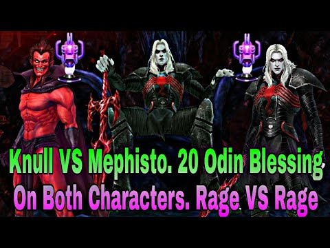New Coupon Code | Knull VS Mephisto Knull Stage 9 Rage And 20 OB Comparison - Marvel Future Fight