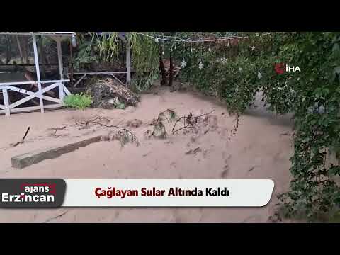 Çağlayan Sular Altında Kaldı
