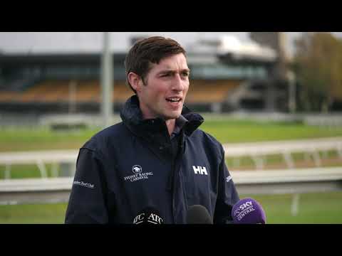 Interviews after international's work at Canterbury on Tuesday Harry Eustace 070420
