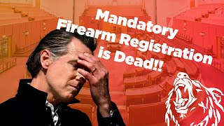 Crucial Win for Second Amendment: Mandatory Firearm Registration Bill Killed