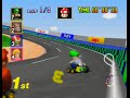 Mario Kart 64 Luigi Raceway N64