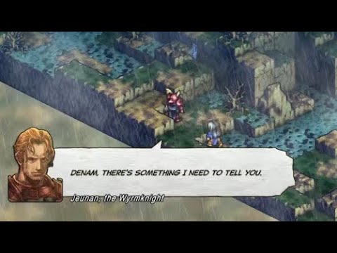 Jeunan, Denam & Cielo secret dialogue in Vasque - Tactics Ogre Reborn Lawful
