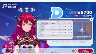 【hololive Dreams】IRyS - IDOL (Expert) 2 KEYS ONLY All Perfect