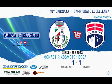 08/12/2022 Monastir Kosmoto - Bosa (Gol e Highlights)