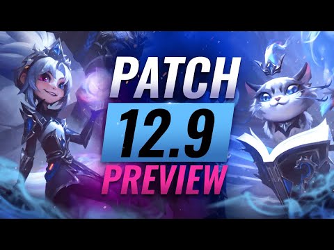 NEW PATCH 12.9 PREVIEW: OLAF REWORK + Thresh Buffs & MORE - League of Legends