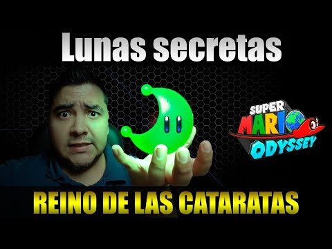 Super Mario Odyssey - Reino de las Cataratas, donde encontrar las lunas secretas (17 lunas)