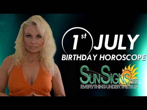 July 1st Zodiac Horoscope Birthday Personality - Cancer - Part 1