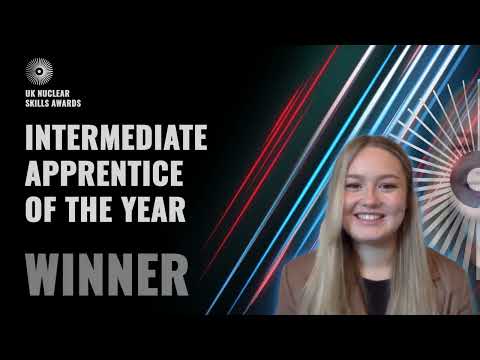 Intermediate Apprentice of the Year Winner- UK Nuclear Skills Awards 2022
