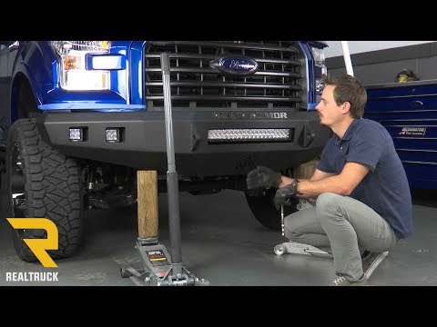How to Install Road Armor Stealth Base Front Bumper on a 2017 Ford F-150