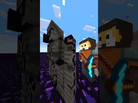 Unstoppable showdown: Aphmau vs LazySly in Big Mob Craft #shorts