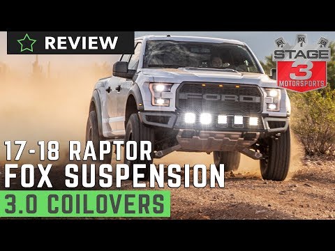2017-2018 Raptor Fox 3.0 Factory Series Remote Reservoir Coilover kit Review