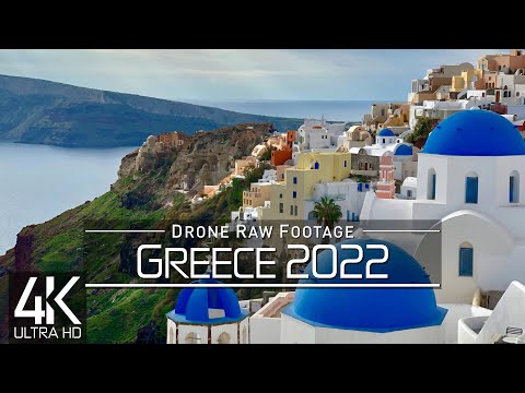 【4K】🇬🇷 Drone RAW Footage 🔥 This is GREECE 2022 🔥 Athens 🔥 Piraeus 🔥 Thessaloniki 🔥 UltraHD Stock