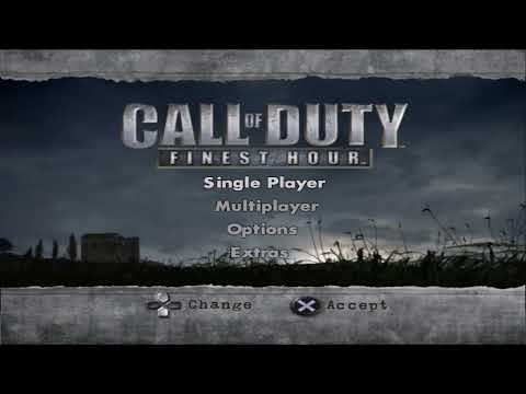 Call Of Duty Finest Hour Menu HD (PS2)