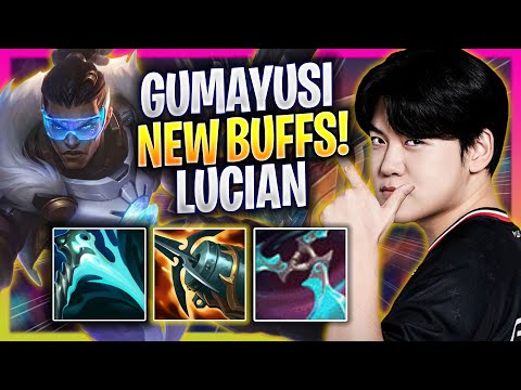 GUMAYUSI TRIES LUCIAN WITH NEW BUFFS! - T1 Gumayusi Plays Lucian ADC vs Ezreal! | Season 2025
