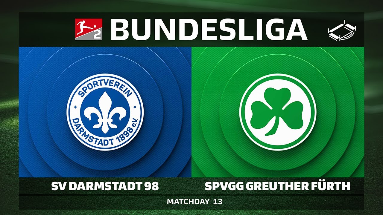 SV Darmstadt 98 vs. SpVgg Greuther Fürth | Matchday 13 - Bundesliga 2 2025/26