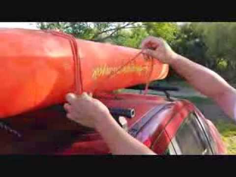 Como Atar el Kayak a nuestro auto