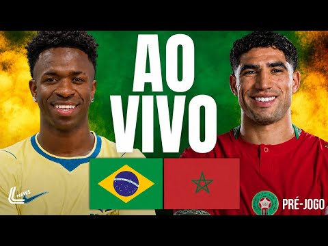 BRASIL X MARROCOS AO VIVO | JOGO DA SELEÇÃO AO VIVO NA COPA | FASE DE GRUPOS