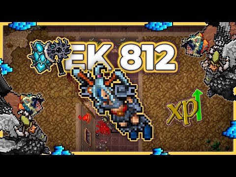 EK 812 Hunt Solo Kilmaresh Catacomb 7.3kk/h Raw + 650k Profit - Tibia Hunt [13.13] #tibia #tibiahunt