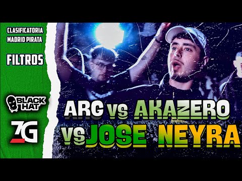 JOSE NEYRA VS ARG VS AKAZERO VS KINO  | FILTROS | CLASIFICATORIA MADRID PIRATA ZONA GROOVE 2025 🏴‍☠️