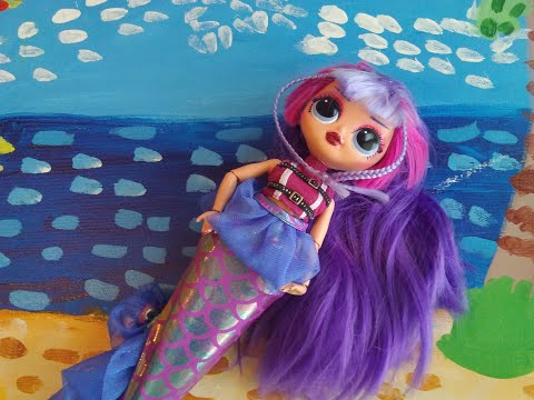 LOL Surprise OMG Dolls  A Mermaid's Tale OMG Shadow and OMG Neonlicious
