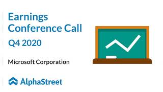 MSFT Stock | Microsoft Corp. Q4 2020 Earnings Call