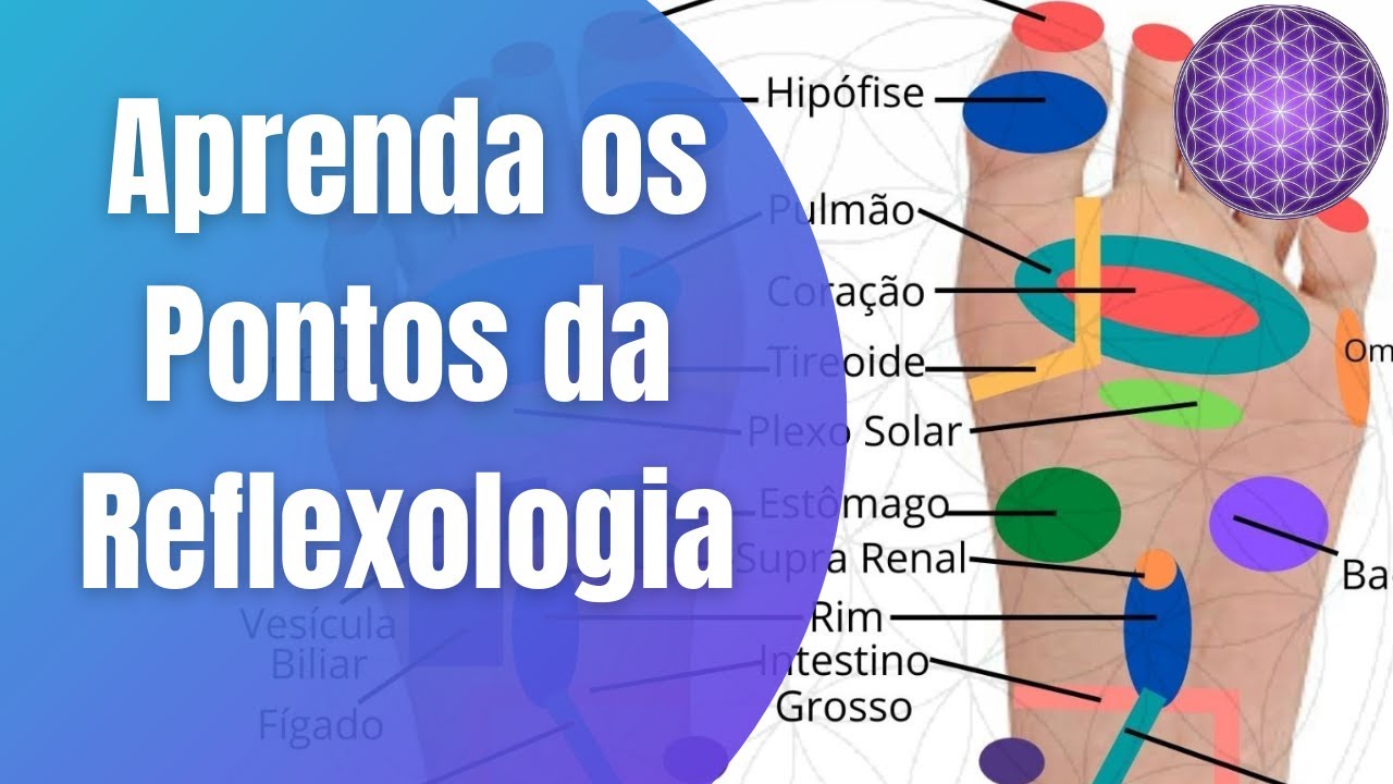 Aprenda os Pontos da Reflexologia e suas Indicações