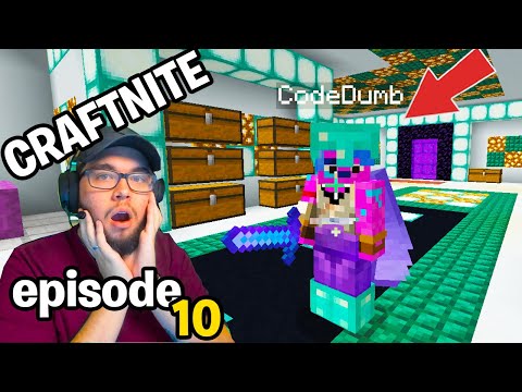 Craftnite: SNEAKING INTO TIKO'S BASE WITH RANDUMB! - Episode #10