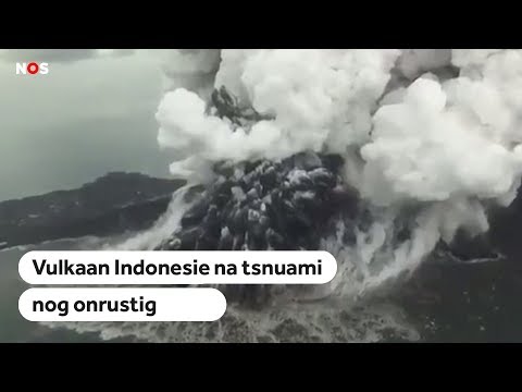 VULKAAN: Instorten vulkaan Indonesië veroorzaakte tsunami