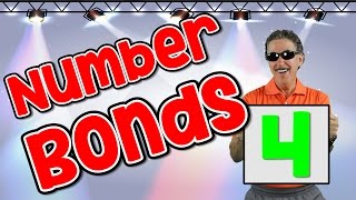 I Know My Number Bonds 4 | Number Bonds to 4 | Addition Song for Kids | Jack Hartmann