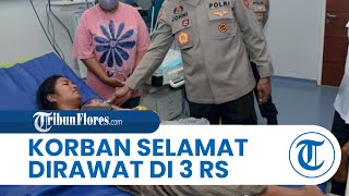 Ratusan Korban Kapal Cantika 77 yang Selamat & Terluka Dirawat di 3 RS yang Ada di Kota Kupang