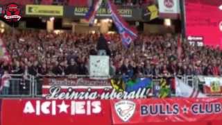 preview picture of video 'Rb Leipzig vs. 1. FC Nürnberg - Away Support @ Grundig Stadion (17.10.2014)'