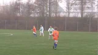 preview picture of video 'vv Spijkenisse F6 uit tegen Sv Honselersdijk F2  5-1-2013  (1-6 winst spijkenisse)'