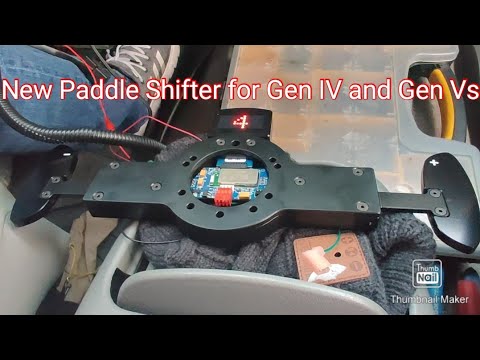 Paddle shifters for 6l80e, 8l90e, and 10l80/90