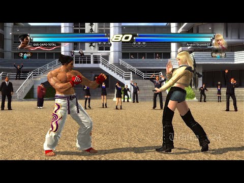 L7 29 Lili Rochefort y Alisa Bosconovish vs Kazuya y Lei - Tekken Tag 2 ( Uchiha x24 ) GamePlay PS3