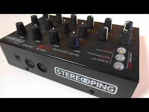 Stereoping Synthesizer MIDI Controller Programmer Video Demo 81Z Edition