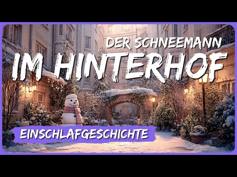 Der Schneemann im HinterhofㅣEmotionale GeschichteㅣZum einschlafen oder entspannen