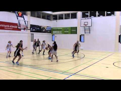 BTSM karsinnan 2. kierroksen ottelusta Helmi Basket - Forssa Basket 3.10.2015