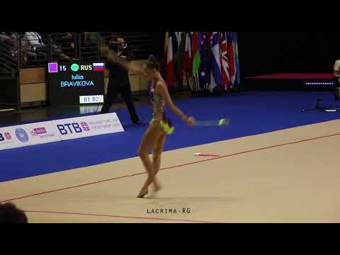 Yulia BRAVIKOVA (RUS) Clubs Berlin Masters 2017