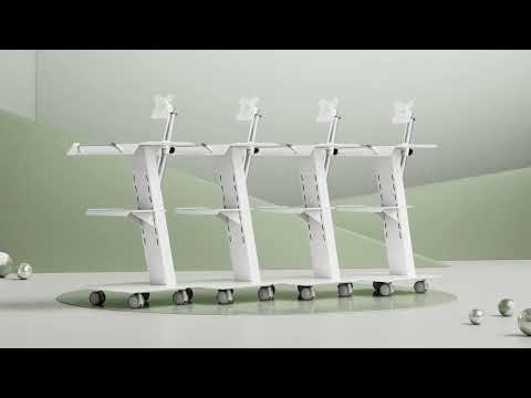 The Ultimate Dental Trolley for Intraoral Cameras | Waldent Heavy-Duty Utility Is Here