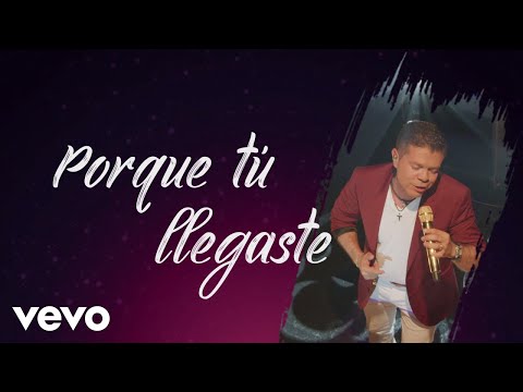 Jorge Medina - Porque Tú Llegaste (Lyric Video/Versión Banda)